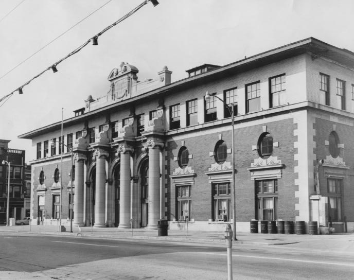 C & E I Railway Depot